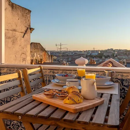 Angelina Vidal Duplex With Terrace Apartament Lizbona